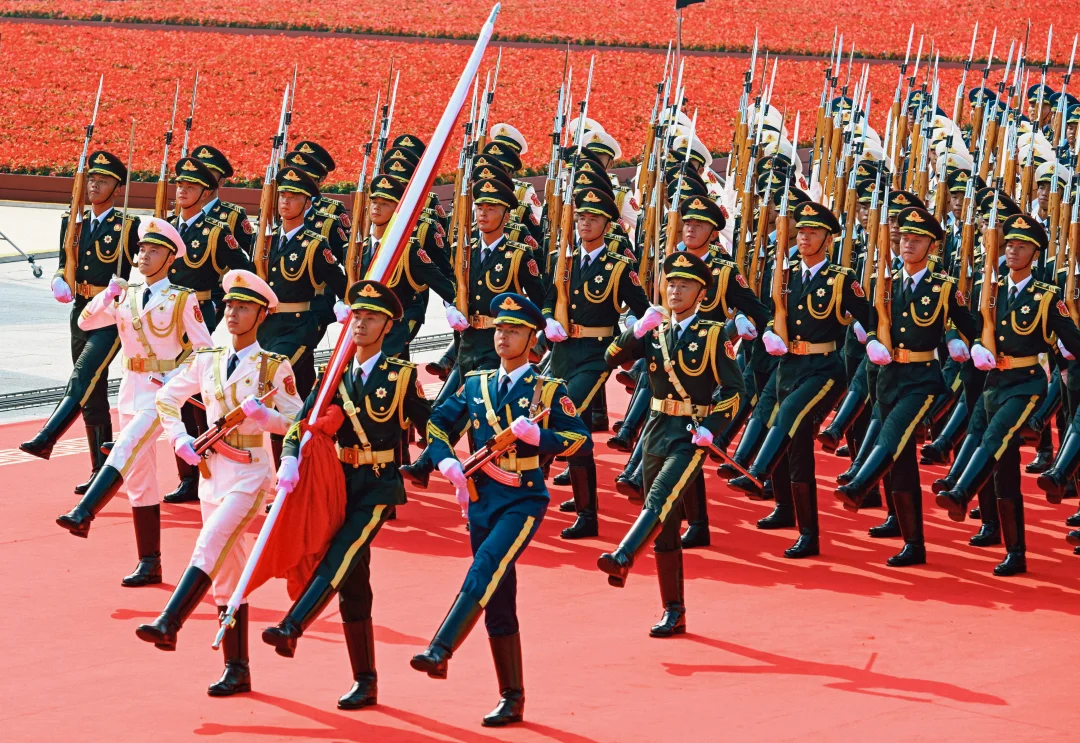 九三盛大阅兵里最燃的画面