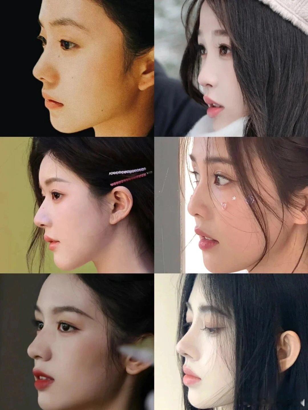 内娱的美女和普女看侧脸就一目了然！#为什么说女明星是普女# ​​​