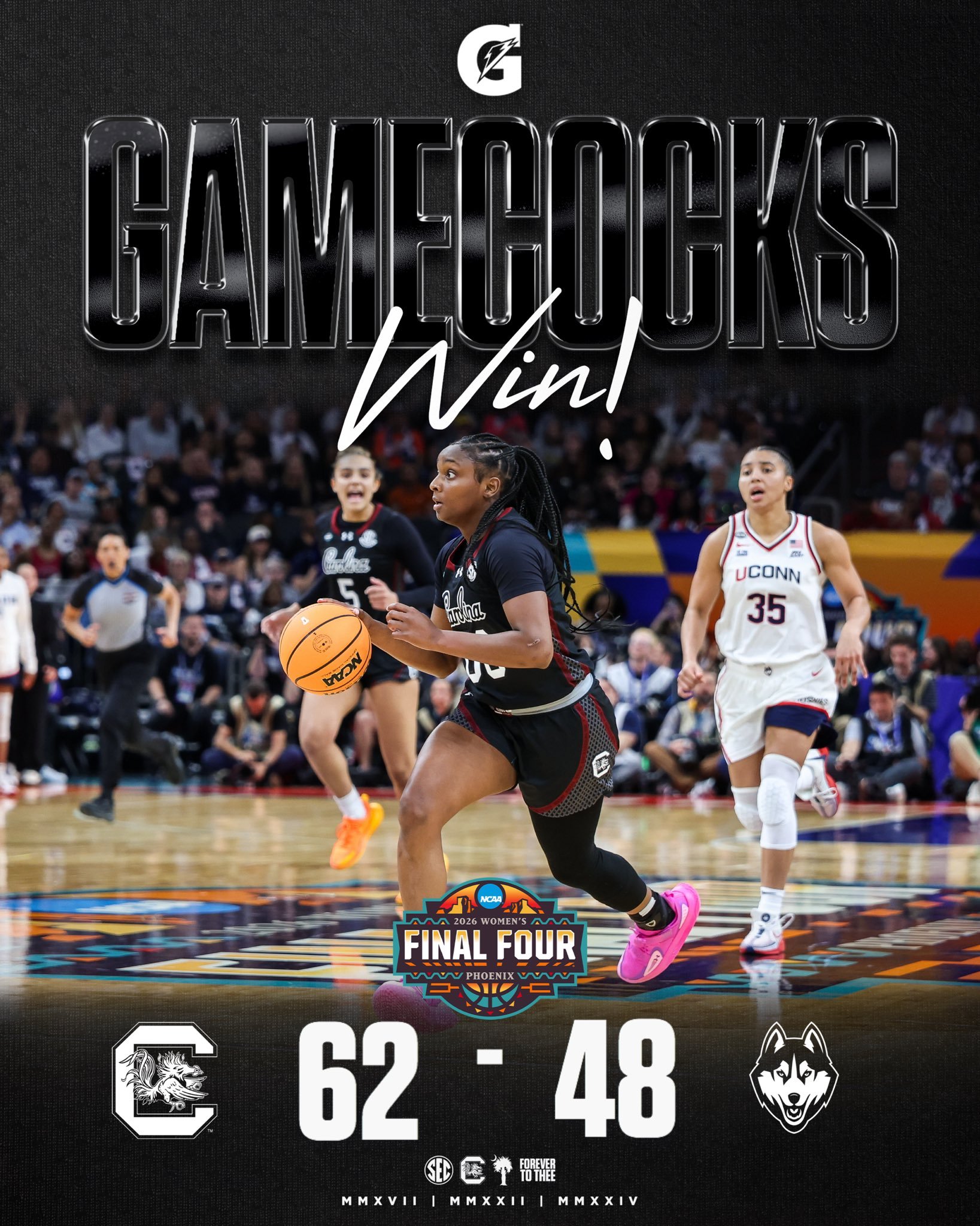 NCAA疯狂三月 UCLA女篮队史第一次打进冠军战！对手将是过去十年三次拿下全国