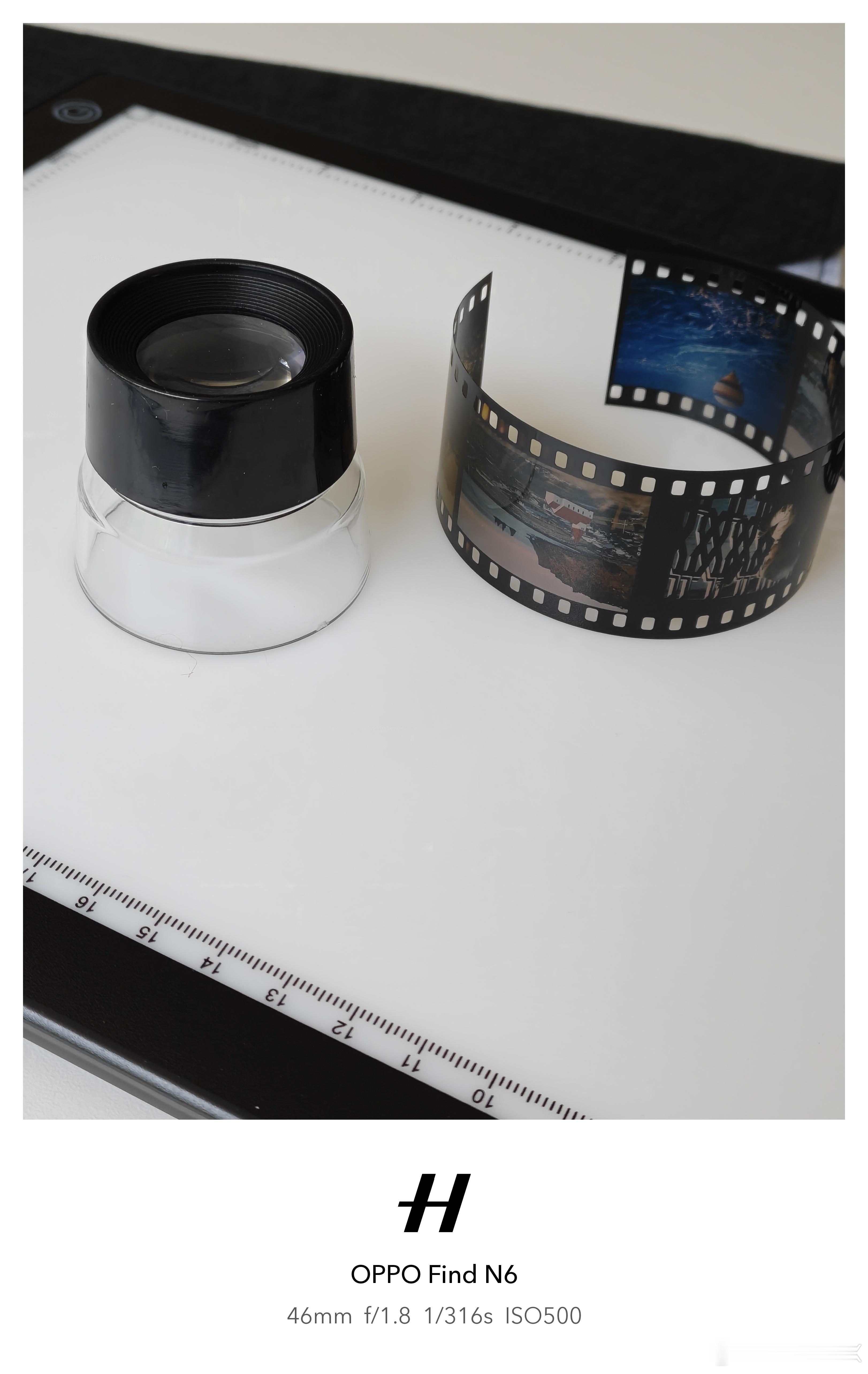 收到OPPO Find X9 Ultra的发布会邀请函居然是底片观片台和两段胶卷