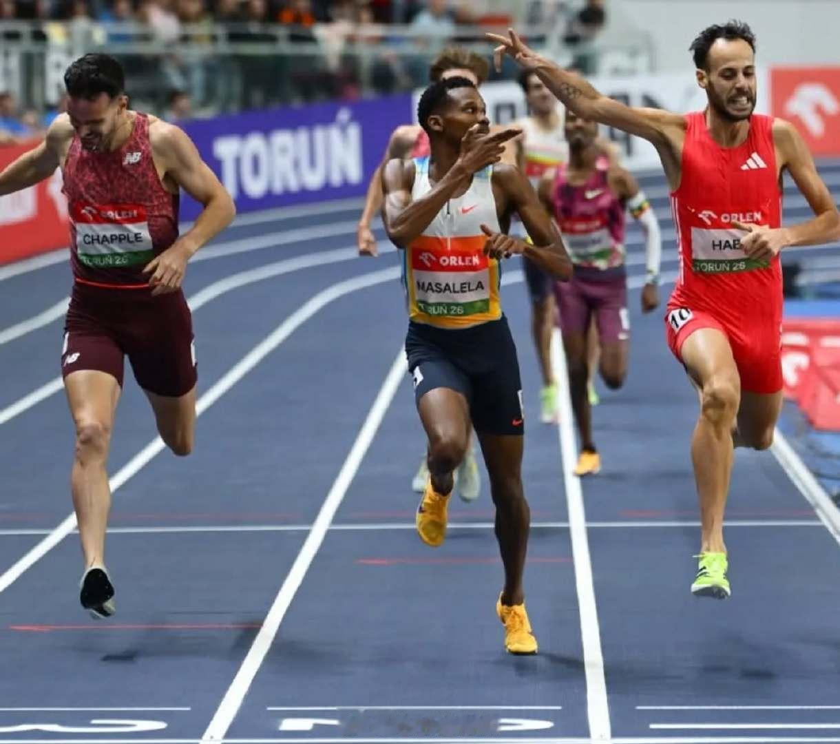 博茨瓦纳 Tshepiso Masalela 在2026世界田径室内巡回赛托伦站