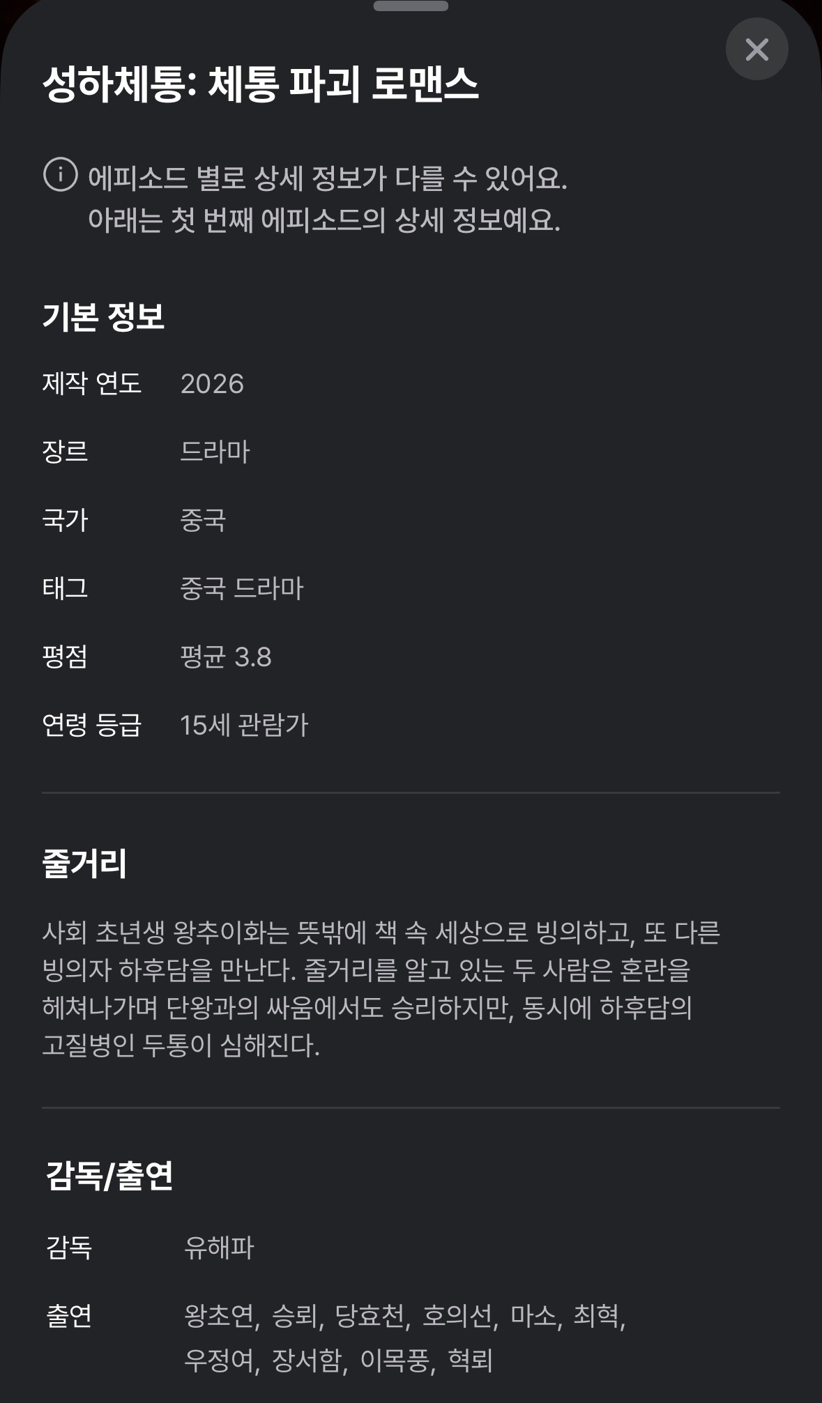 【韩国资讯:成何体统韩国定档成何体统韩国播出 】王楚然、丞磊、唐晓天、胡意旋领衔