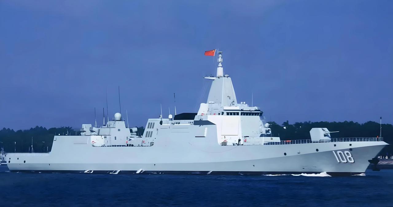 为什么不多造点055型驱逐舰，反而继续批量生产052D？说白了，如果对上美国航母