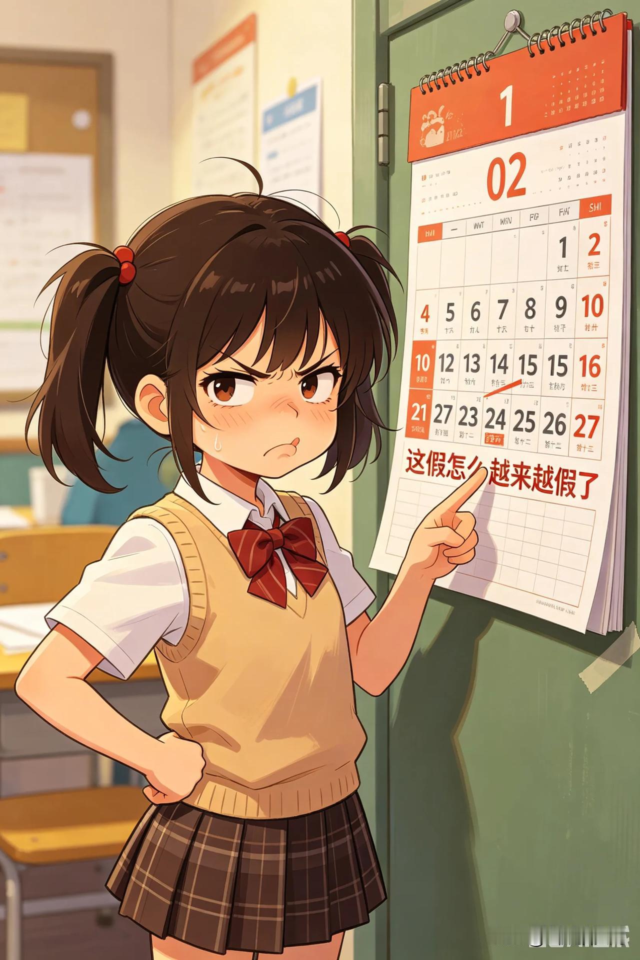 “这假怎么越来越假了？”
五一，你们有放假吗？
我看了一眼日历，靠腰嘞，
今年的