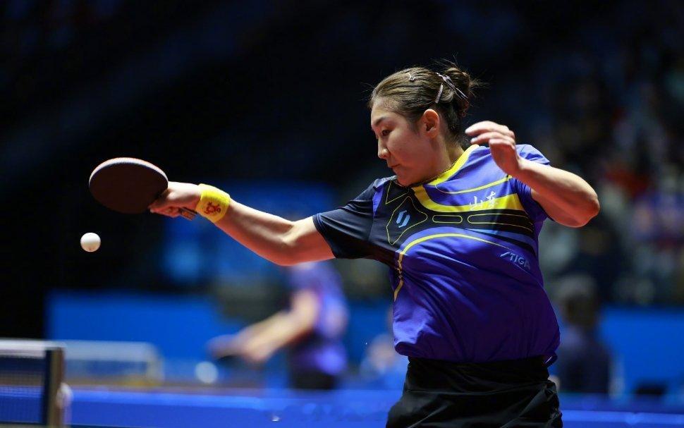 第十五届全运会乒乓球女团决赛河北vs山东第二局，王添艺7-11陈梦，大比分0-2