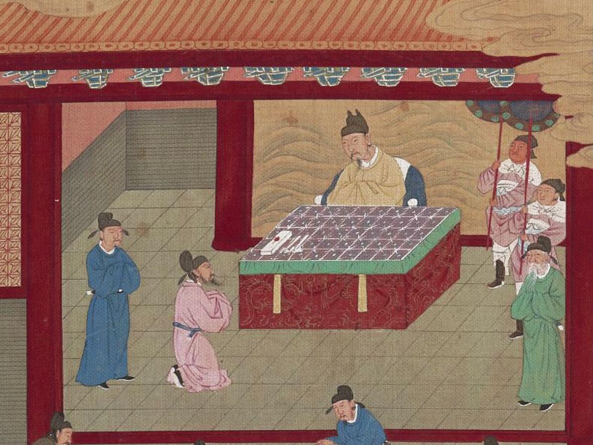 榜下捉婿是宋代的一道风景线。也就是说进士及第发榜以后，权贵富豪纷纷前去争抢这些进