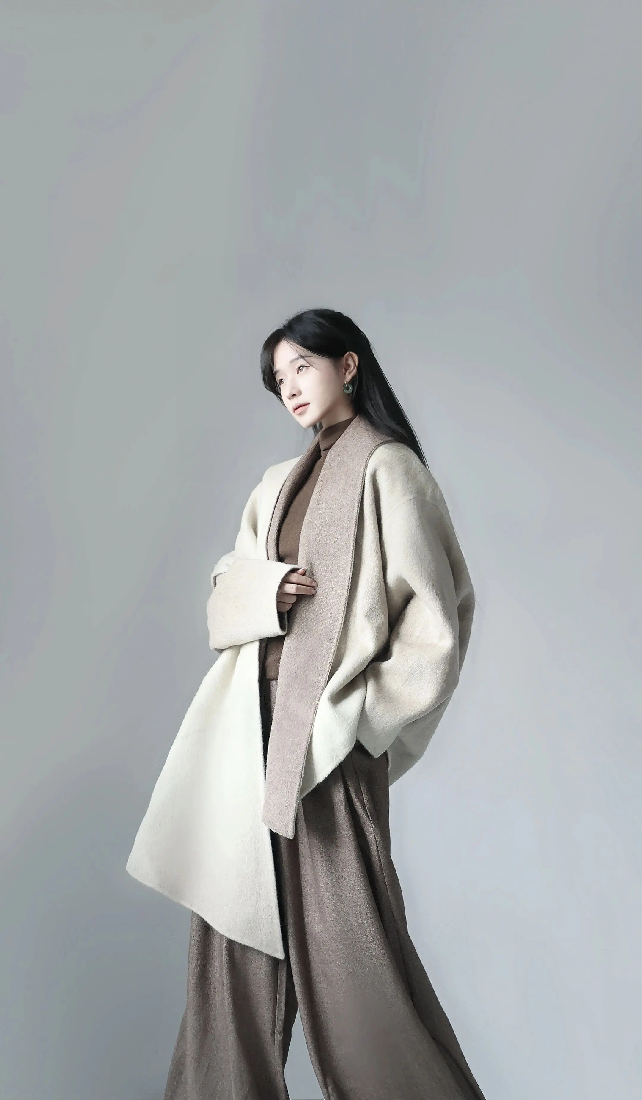 一些禁欲感大衣合集