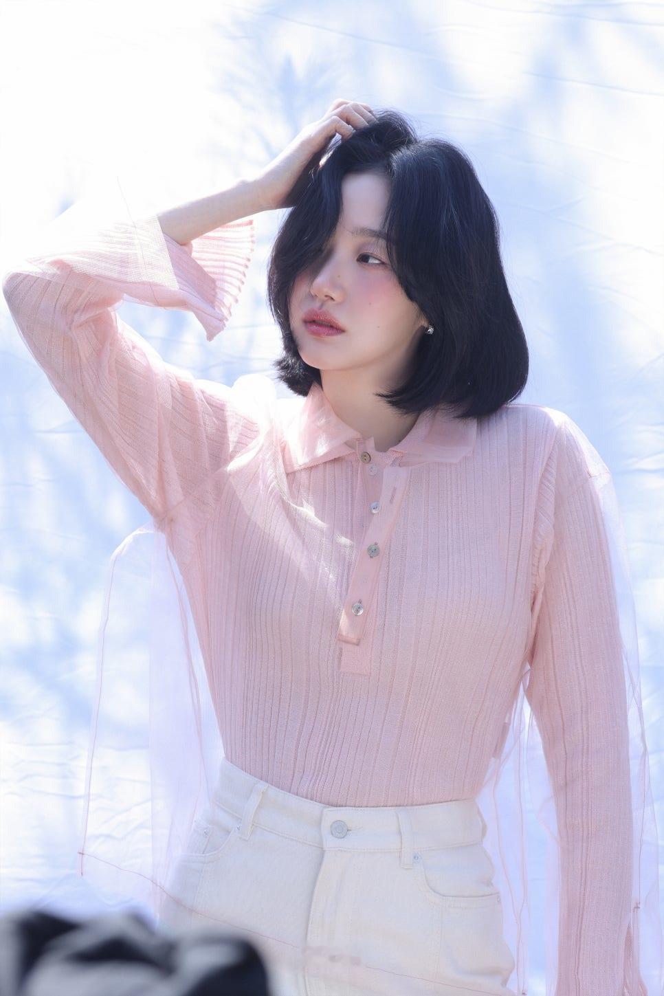 金高银芭莎杂志拍摄花絮照 