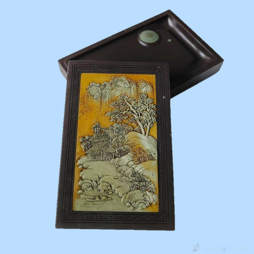 【精品展示】（二）砚台系列（6）：苴却砚❺～～看不砚作品⑯。与师友们分享，一手货