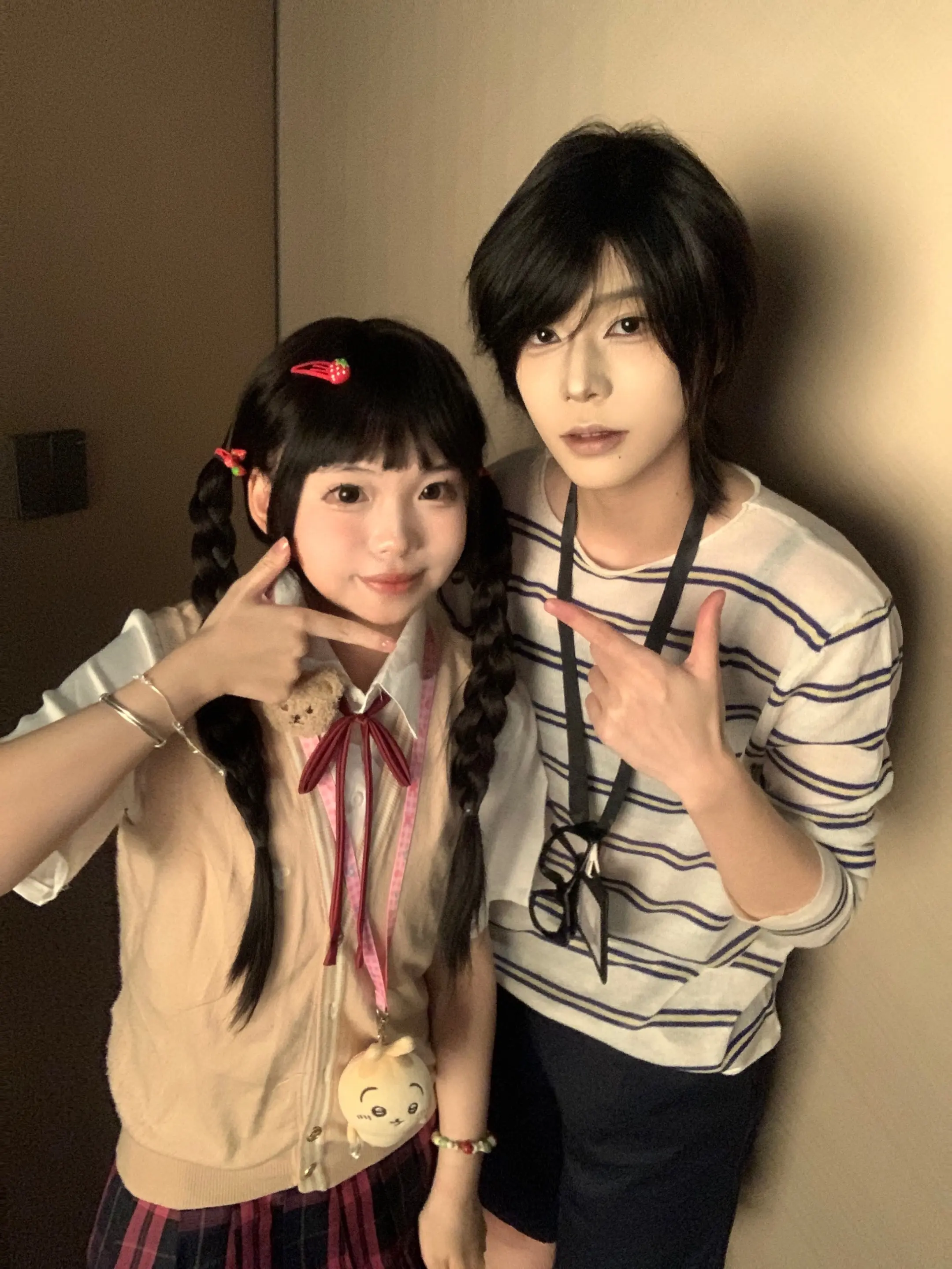 和朋友总是两个风格。好朋友