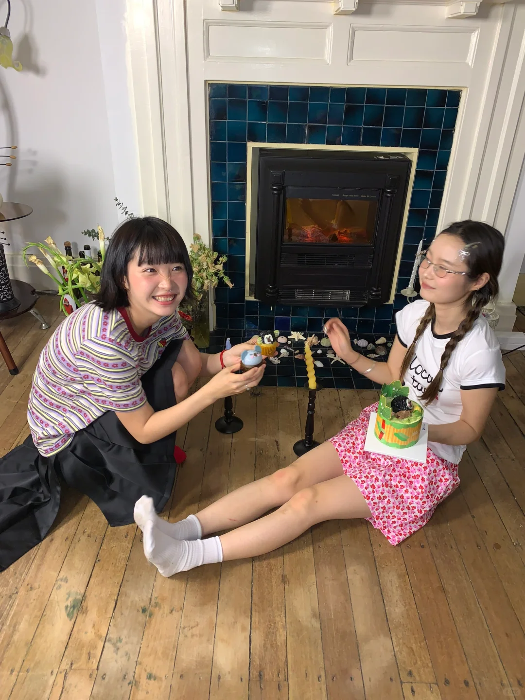 不过生日也要吃蛋糕🦥🐨