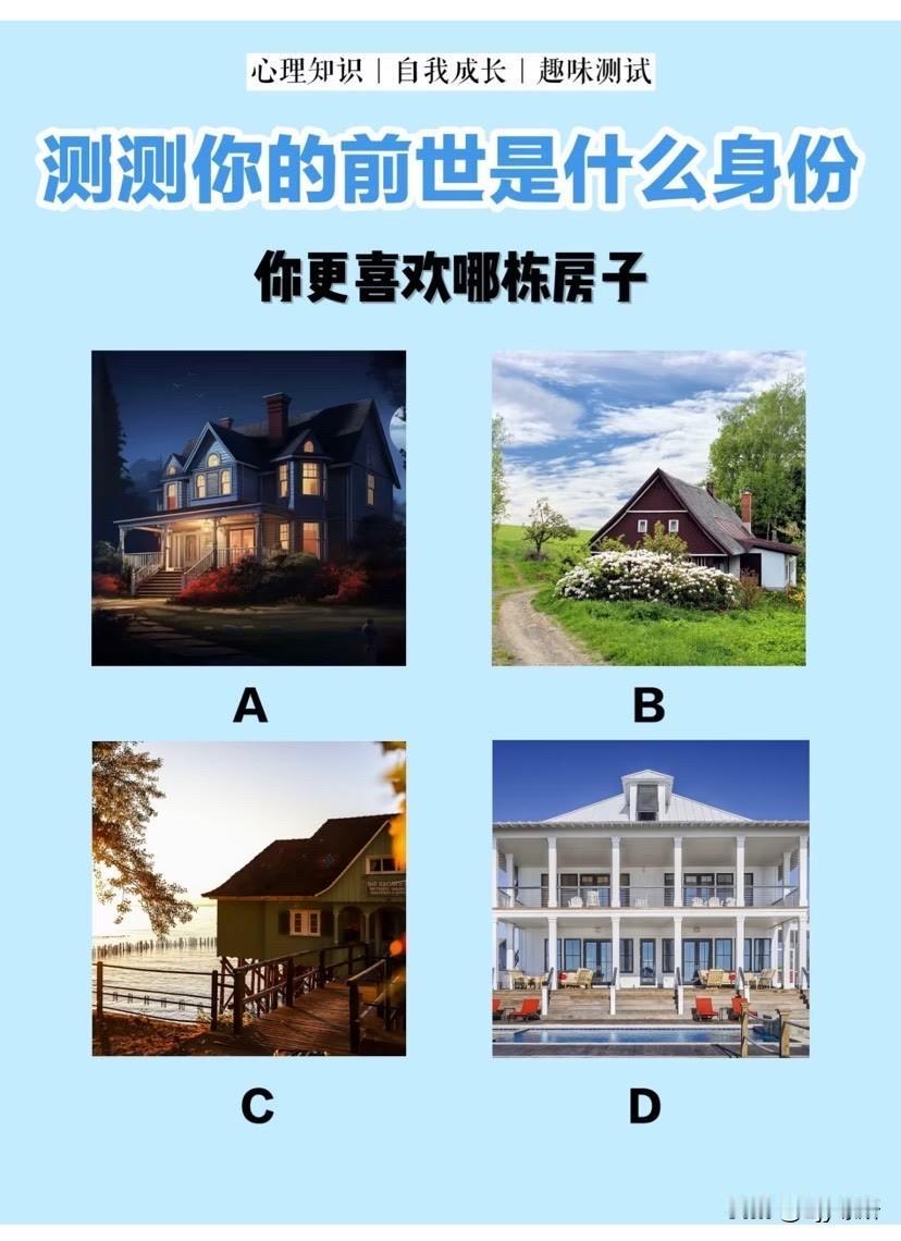 你更喜欢哪栋房子