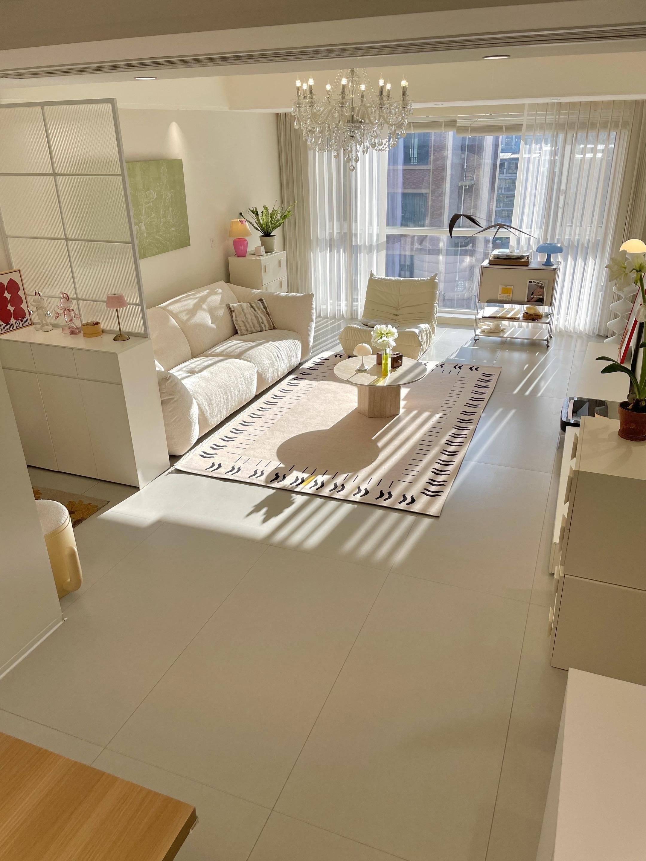 真的104平，小户型这样装真的显大舒适！建面128平，套内104 秋冬...