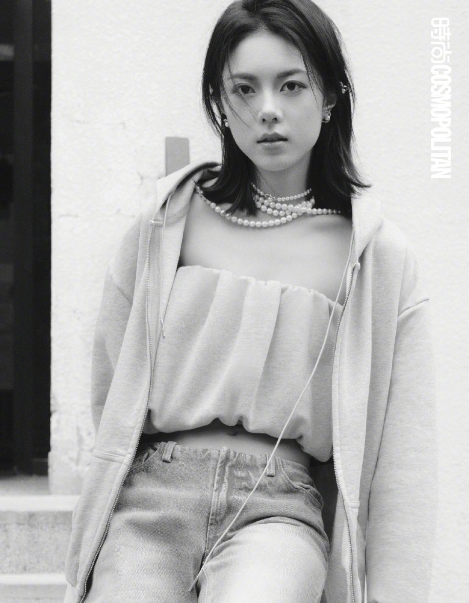 赵今麦COSMO11月刊封面COSMO踏秋氧气大片时尚COSMO11月刊封面摄影