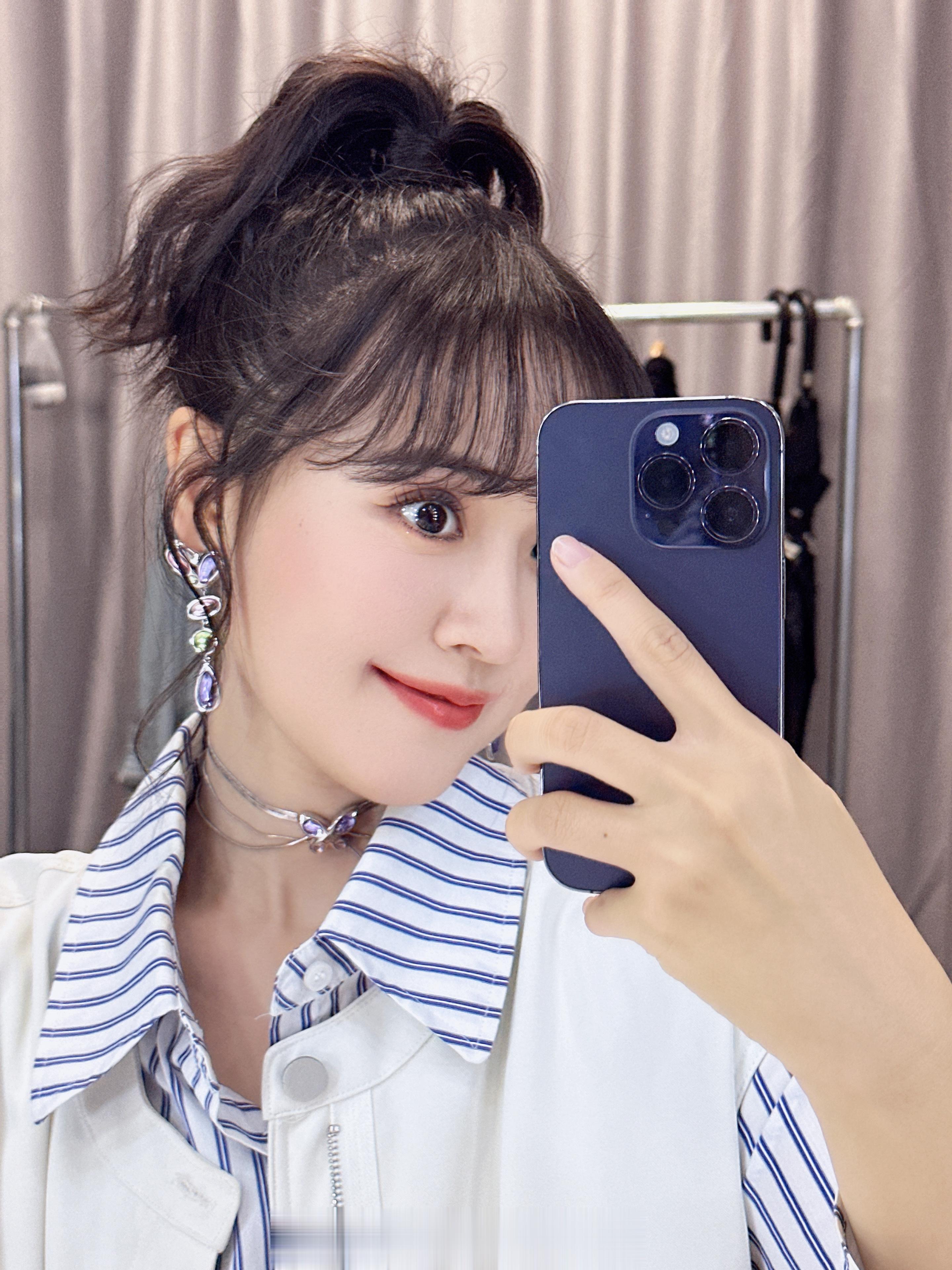 这个耳环项链好可爱想起美少女战士~ ​​​