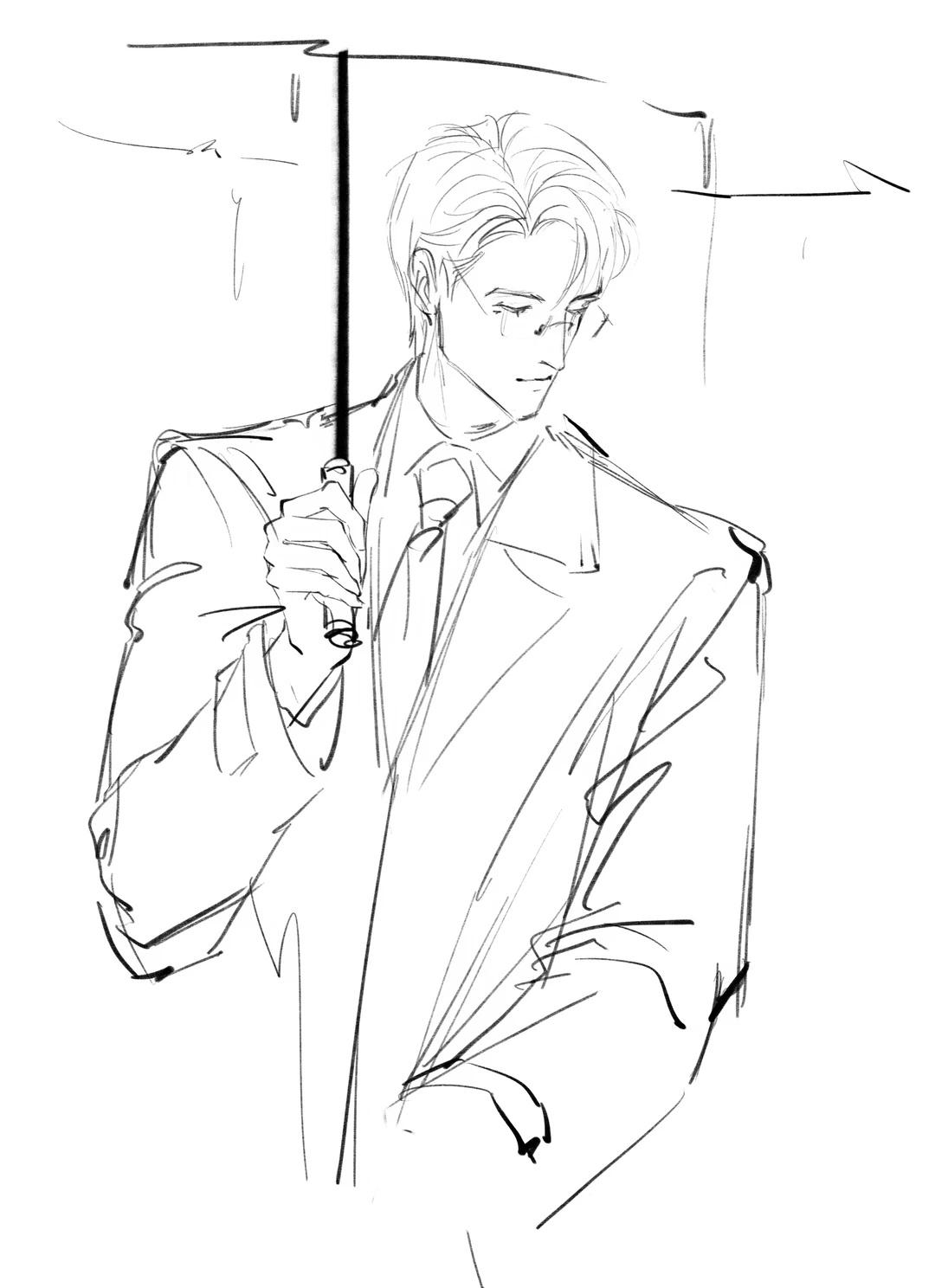 雨中的家安
魏大勋