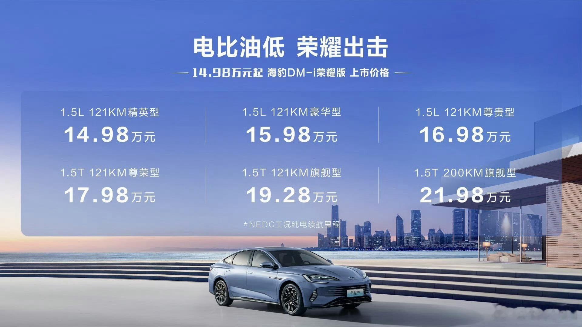 #比亚迪宋#宋Plus 12.98万起，海豹14.98万起。比亚迪王朝和海洋系列