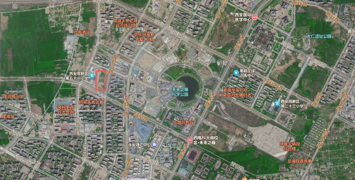 紧邻学校！西安高新CID板块一宗住宅用地出让，起始价6.6亿元，会不会是下一宗万