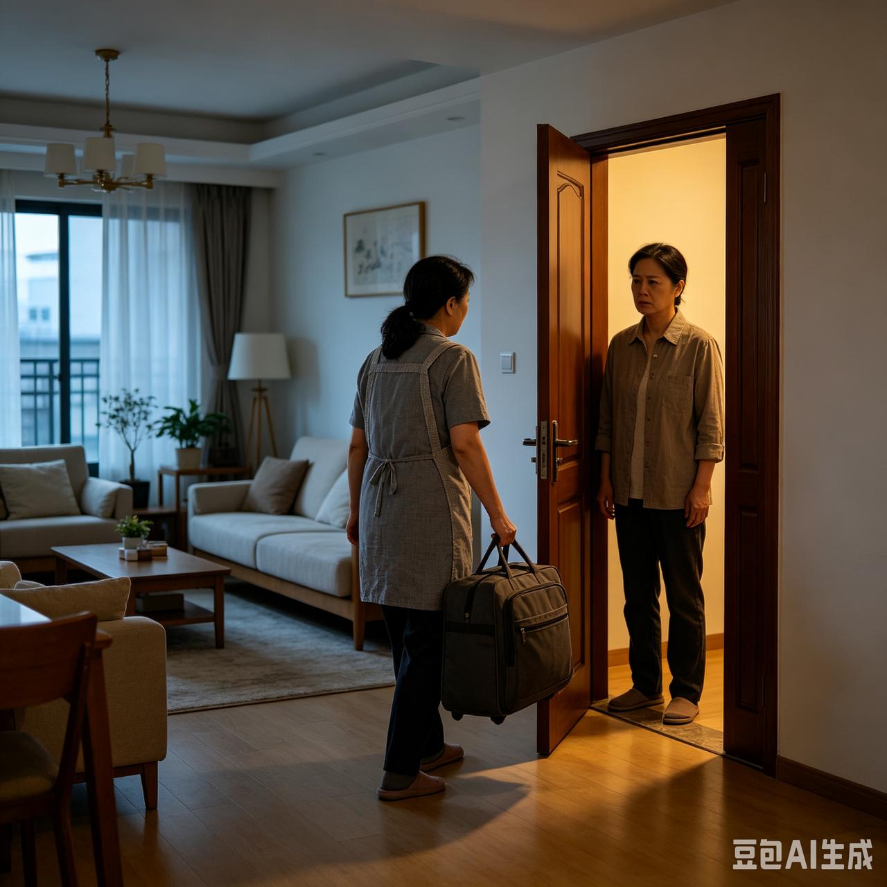 雇主回房休息，推门看见保姆四仰八叉躺自己大床，一番对话看清人性。
很多家庭矛盾，