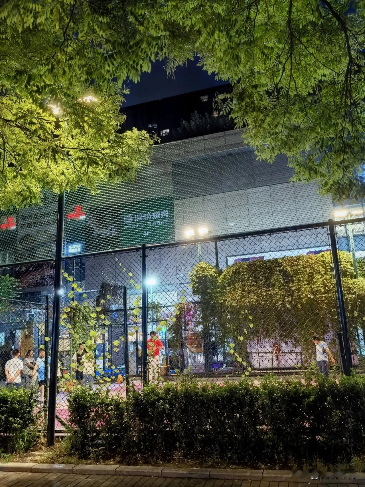 印象城外的篮球训练营