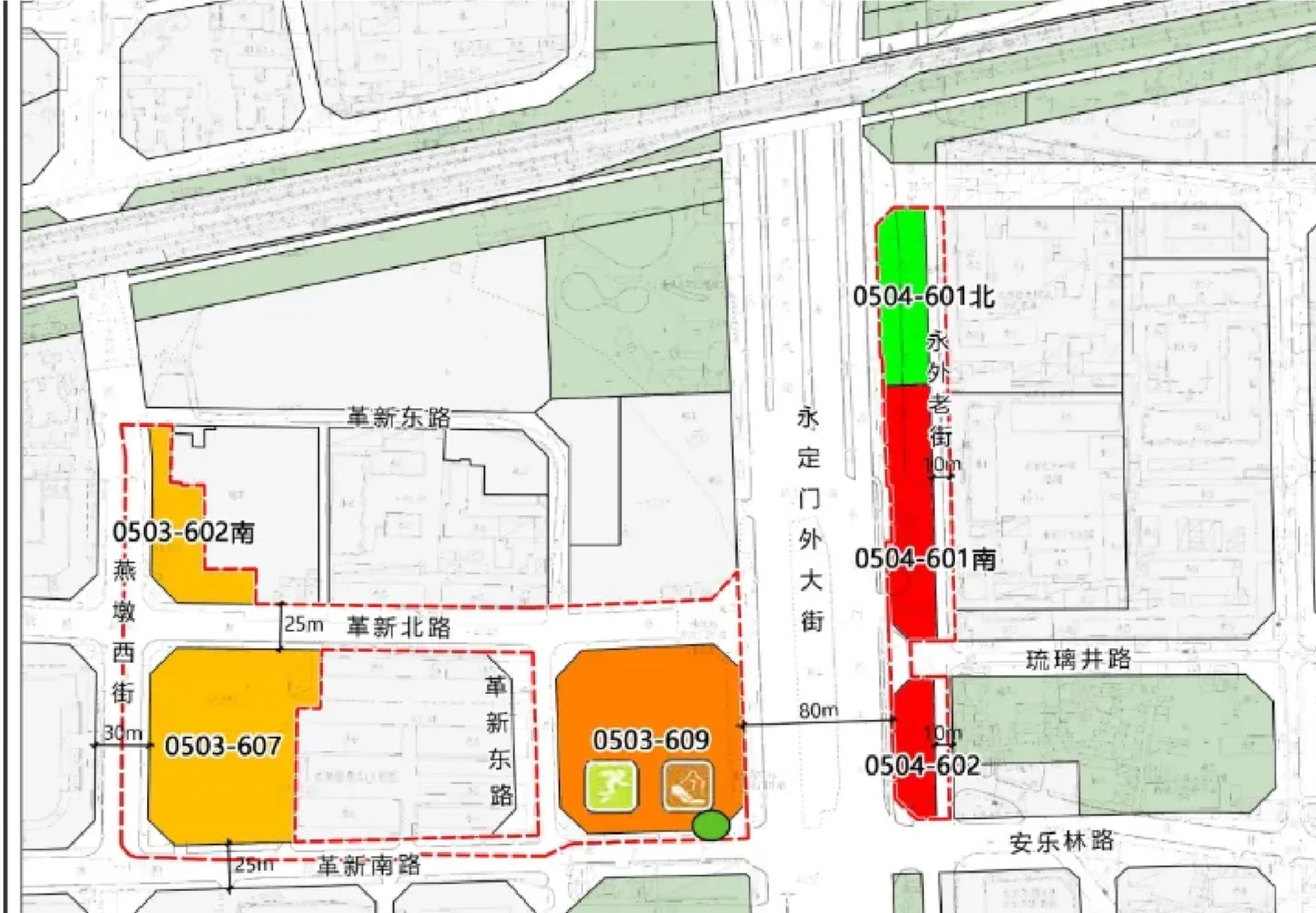 永定门新地块的住宅容积率为2.1，607南地块条件更好一些。售价10万以上，肯定...