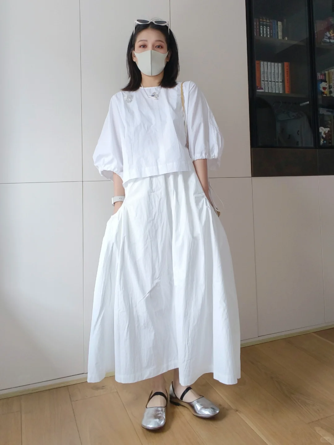周一All white
