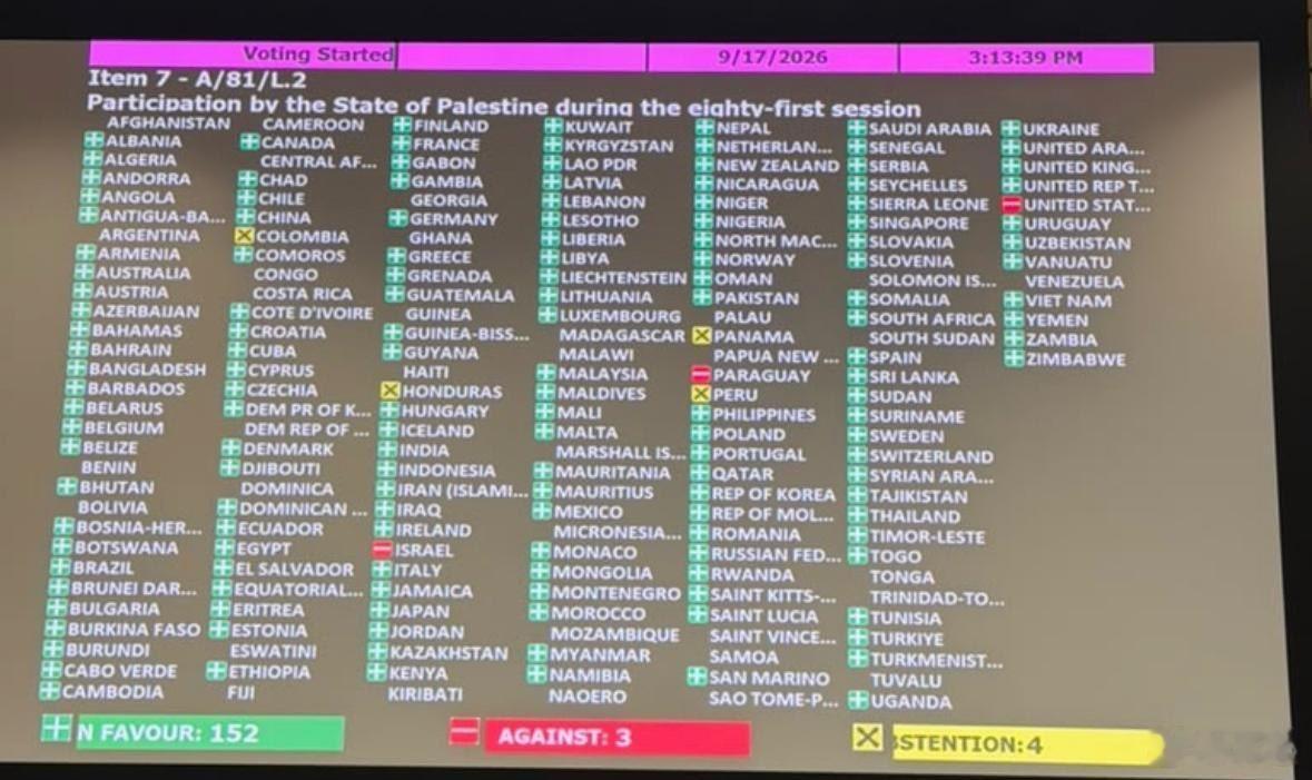 美国将允许伊朗代表团参加在纽约举行的联合国会议。美国阻挠巴勒斯坦总统到美国参加联