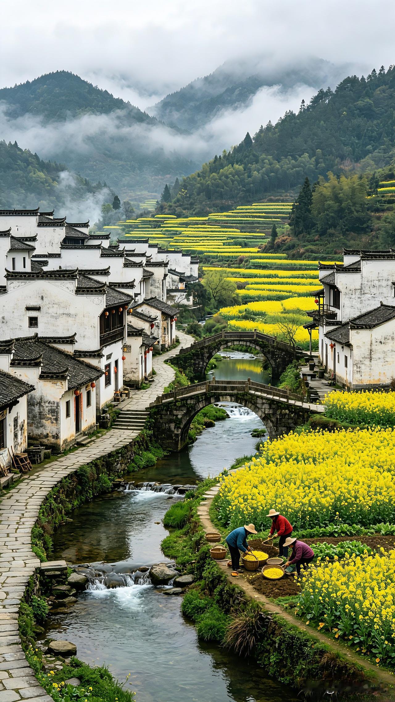 婺源县旅行攻略 春日限定浪漫
 
婺源被誉为中国最美乡村，青砖黛瓦的徽派古村与漫