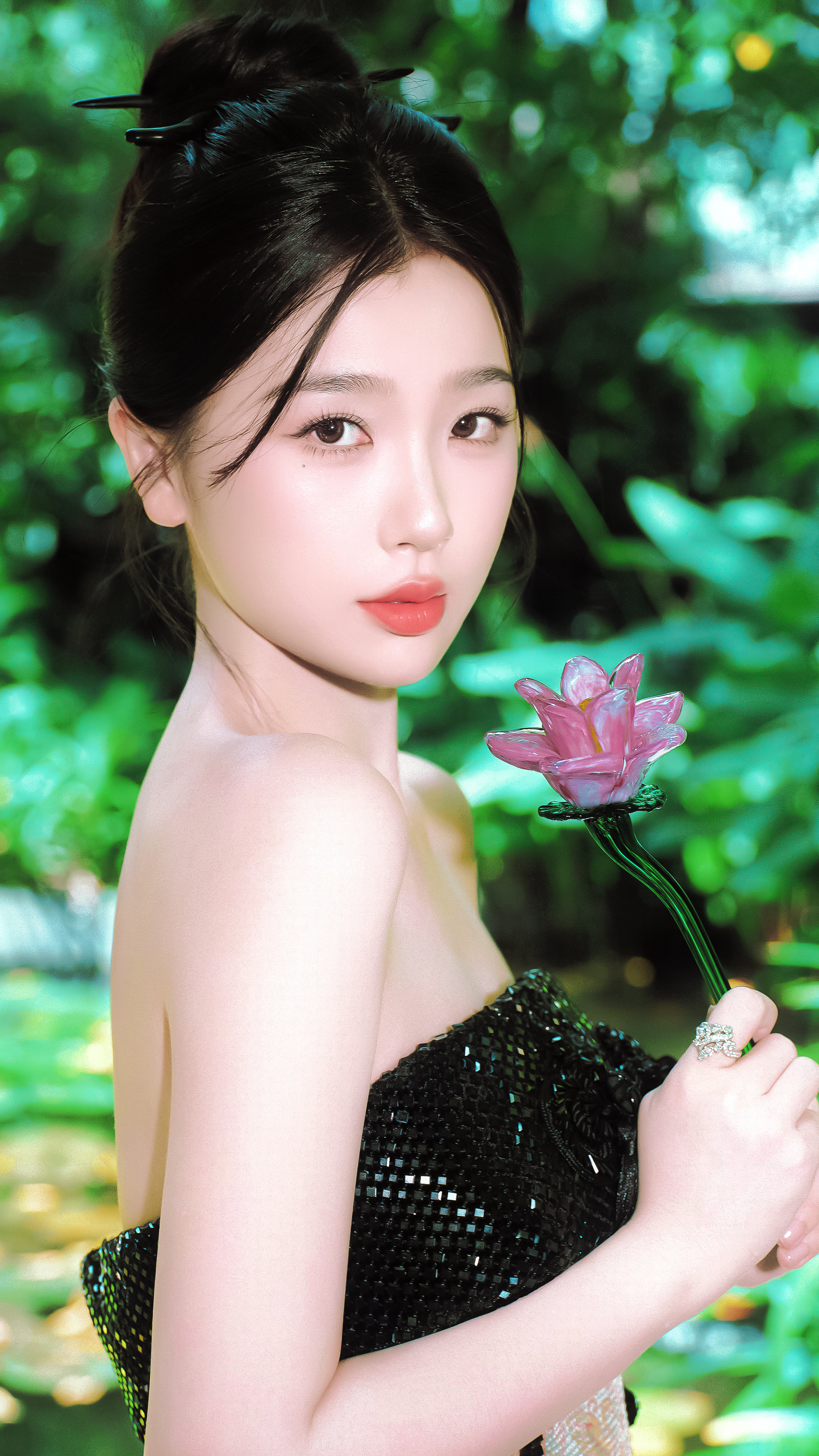 虞书欣🪷好美的淡妆 #虞书欣亮相曼谷# ​​​