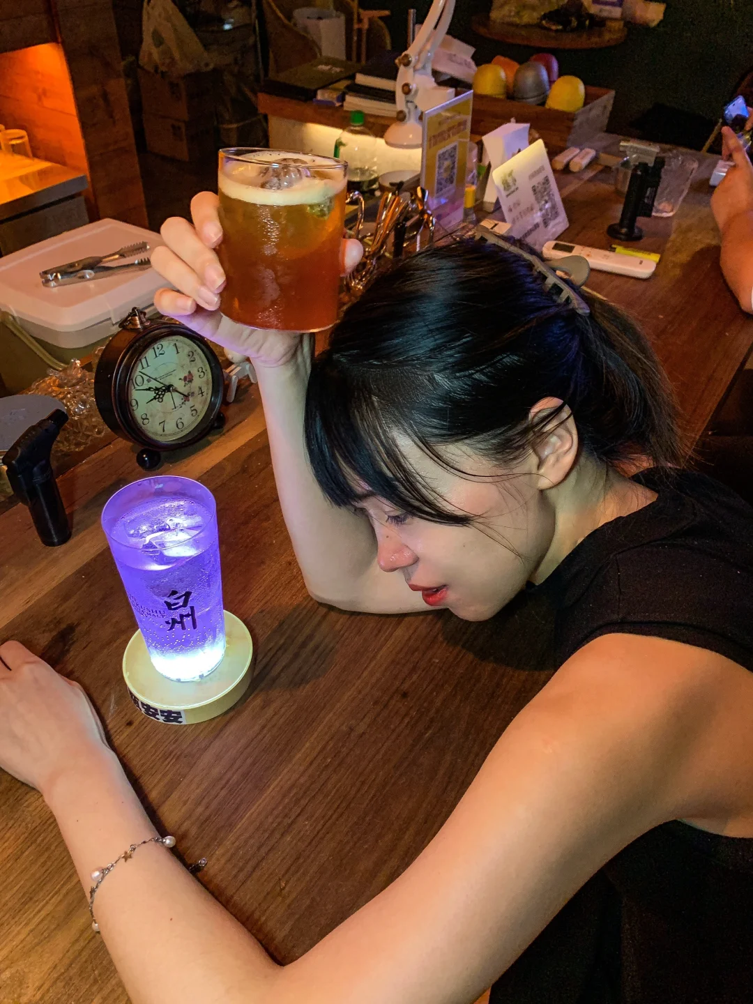 上头了…！！！多少杯喝成这样的？
