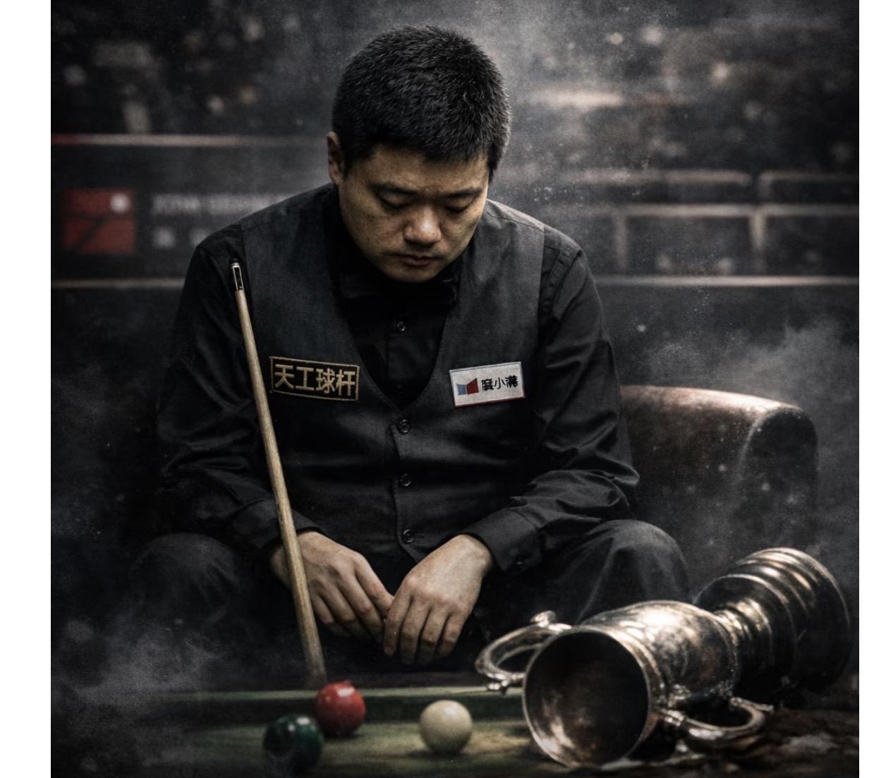 奥沙利文对着镜头一字一句地说：没有丁俊晖，我们这帮世界冠军，现在全在开出租车。