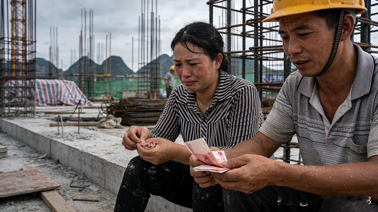 在广西百色的工地上，钢筋水泥的丛林里藏着多少异乡人的无奈？云南的丈夫与贵州的妻子