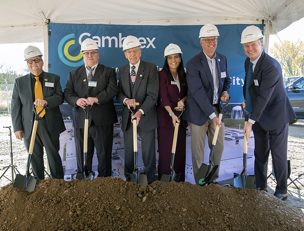 Cambrex在爱荷华州查尔斯城的1.2亿美元扩建项目破土动工