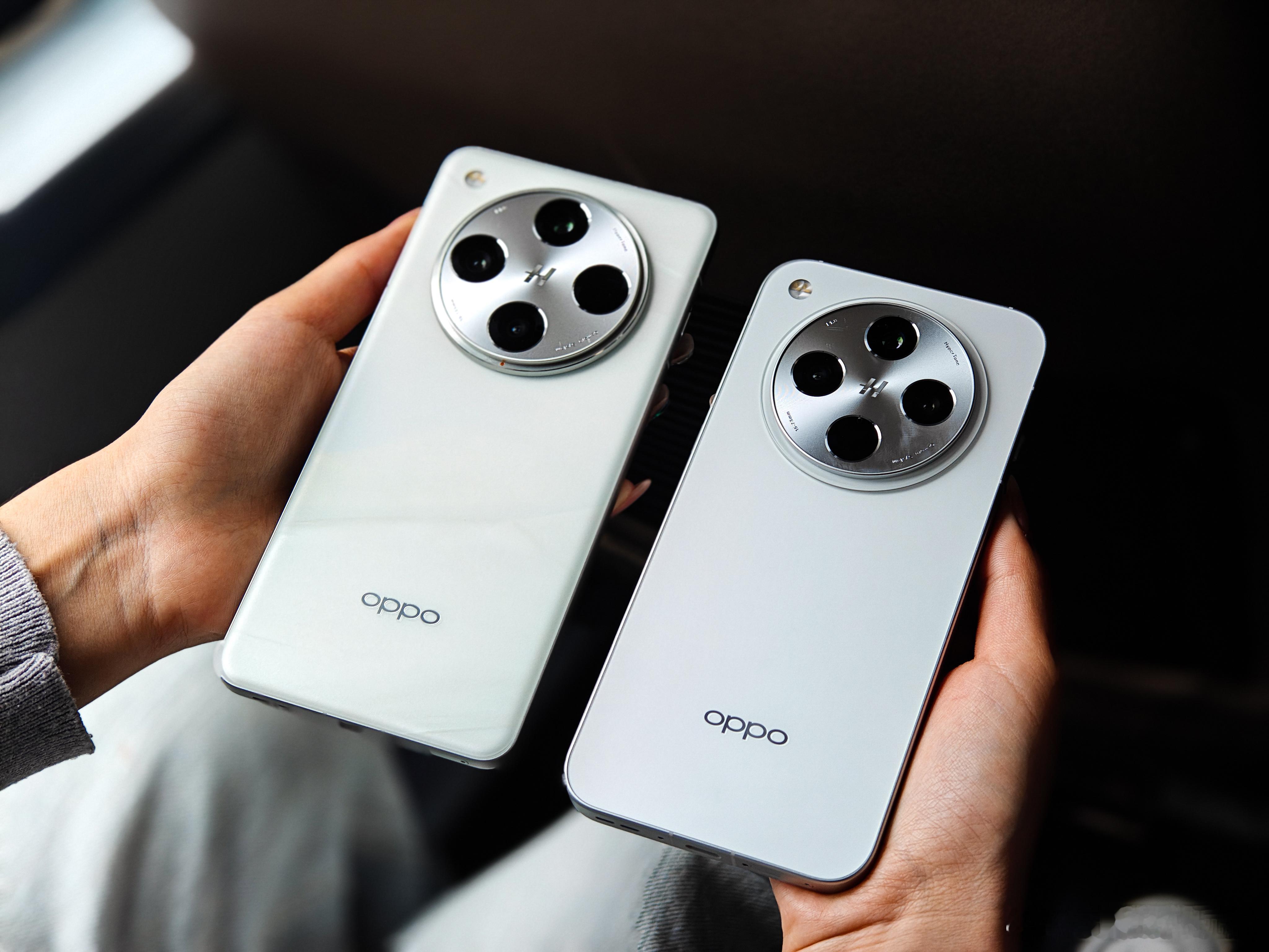 来看看#OPPO Find X8# 和OPPO Find X8 Pro的外观对比