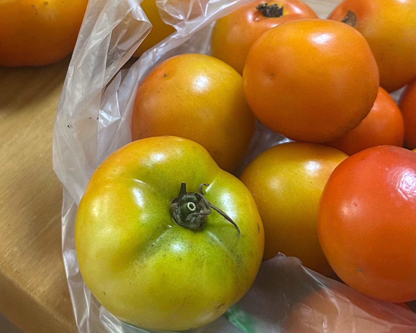 好标致的番茄 