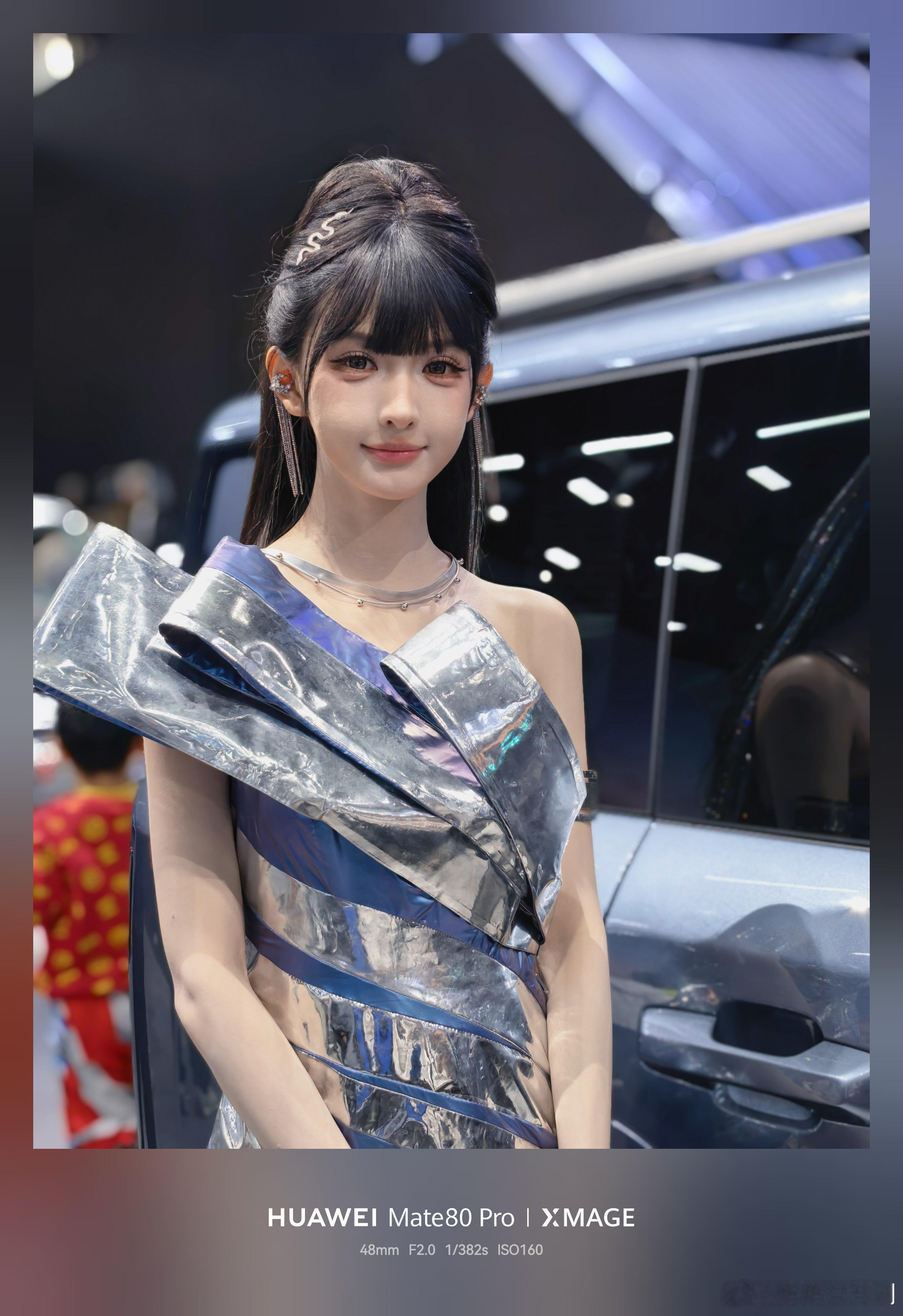 华为Mate80人像模式第二弹！在广州车展上试了试 Mate80 Pro 的人像