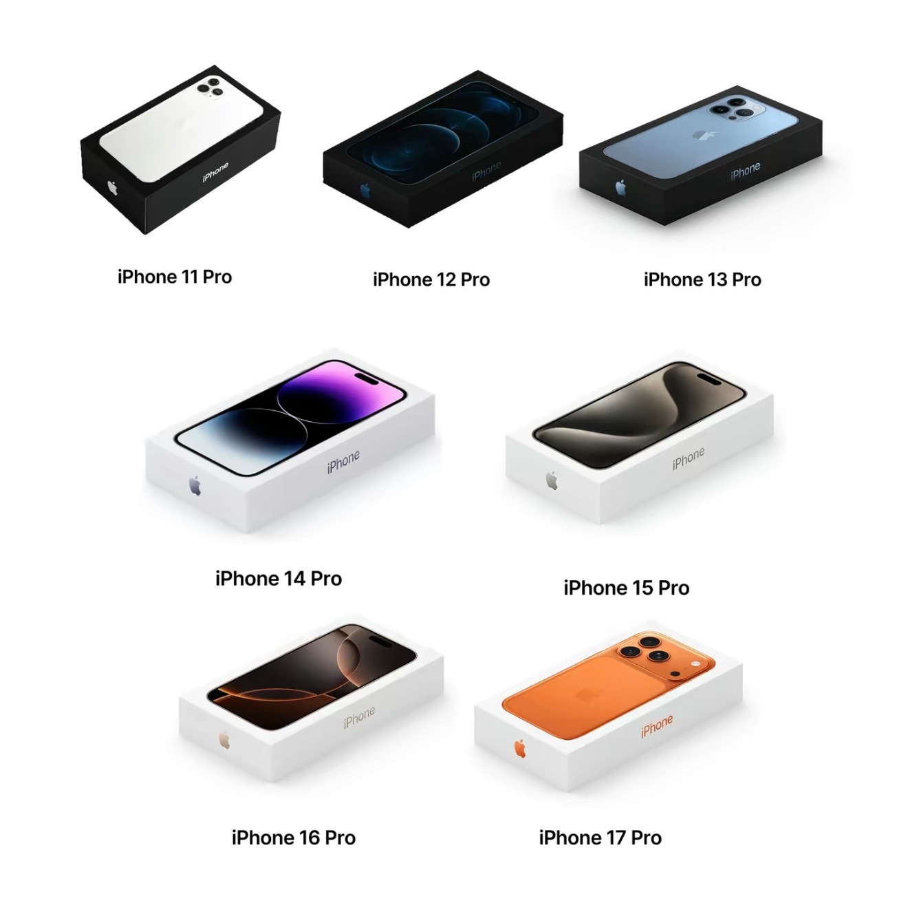 如果说那一款包装盒最有特色，那我会选17Pro，但是如果说最好看，那肯定是16P