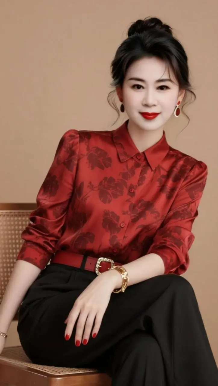 AI中式氛围感自拍 ai创作