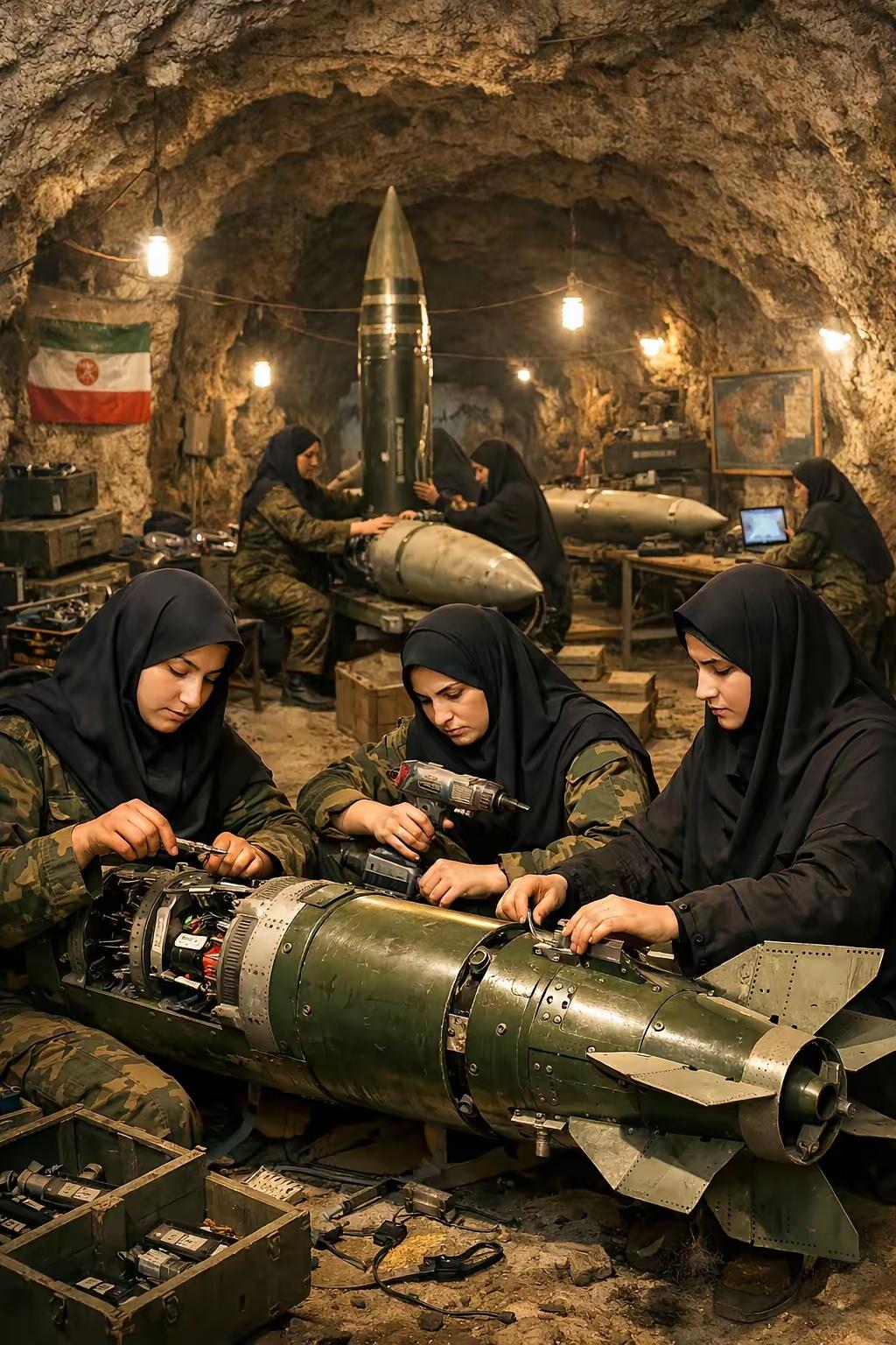 伊朗正在全民皆兵，备战一场硬仗。
美以还是要小心点。
🐇急了，
也会咬人的。