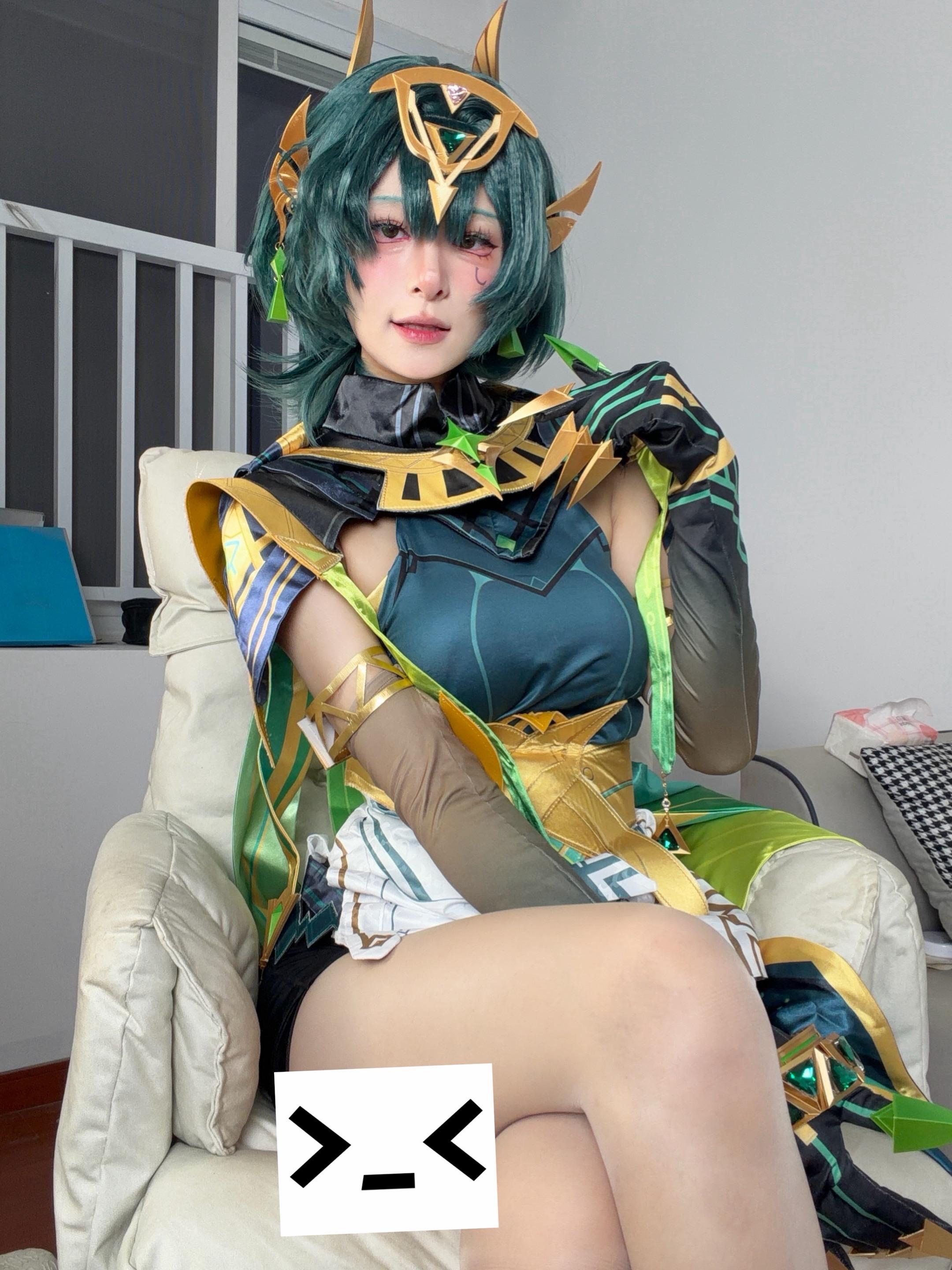 二次元cosplay cos试衣 奈芙尔