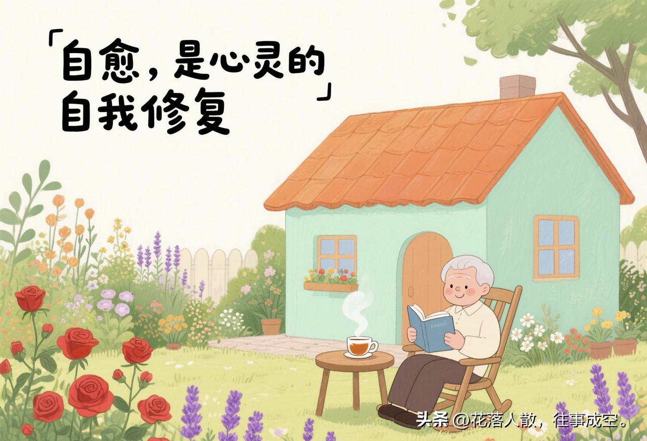人生不过三万天，

借一副皮囊，看一场花开花落。

执念太深，累的是自己。

看