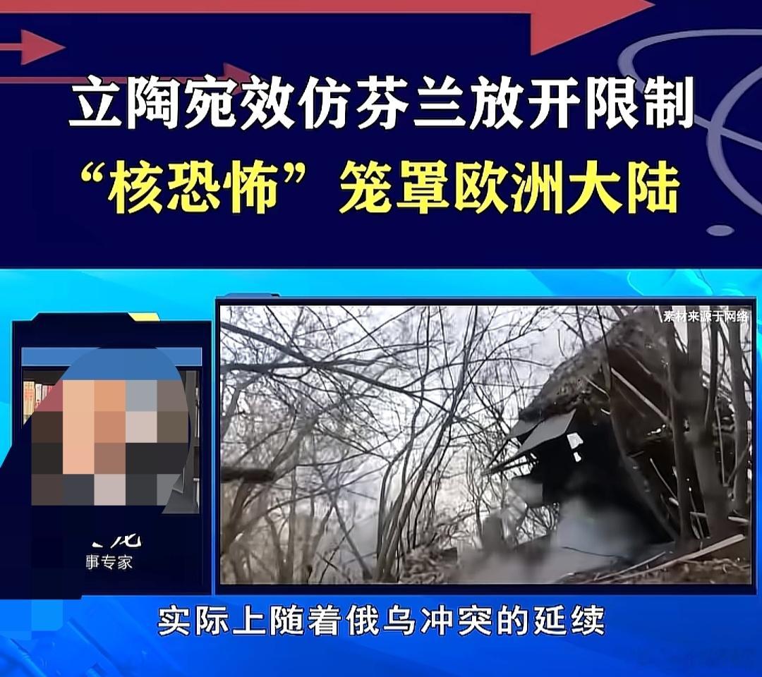木土先生说，立陶宛追随芬兰，同意北约在它国土上部署那种导弹 