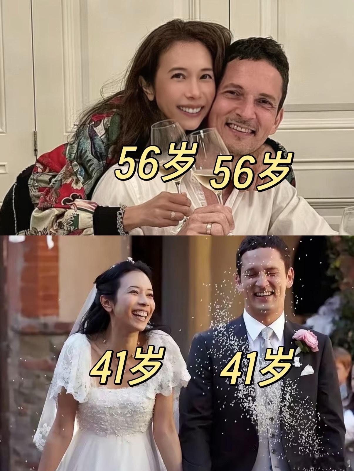 嫁给初恋15年❗莫文蔚的爱情太小说了吧莫文蔚跟约翰是在德国读书时相识相爱，不过两