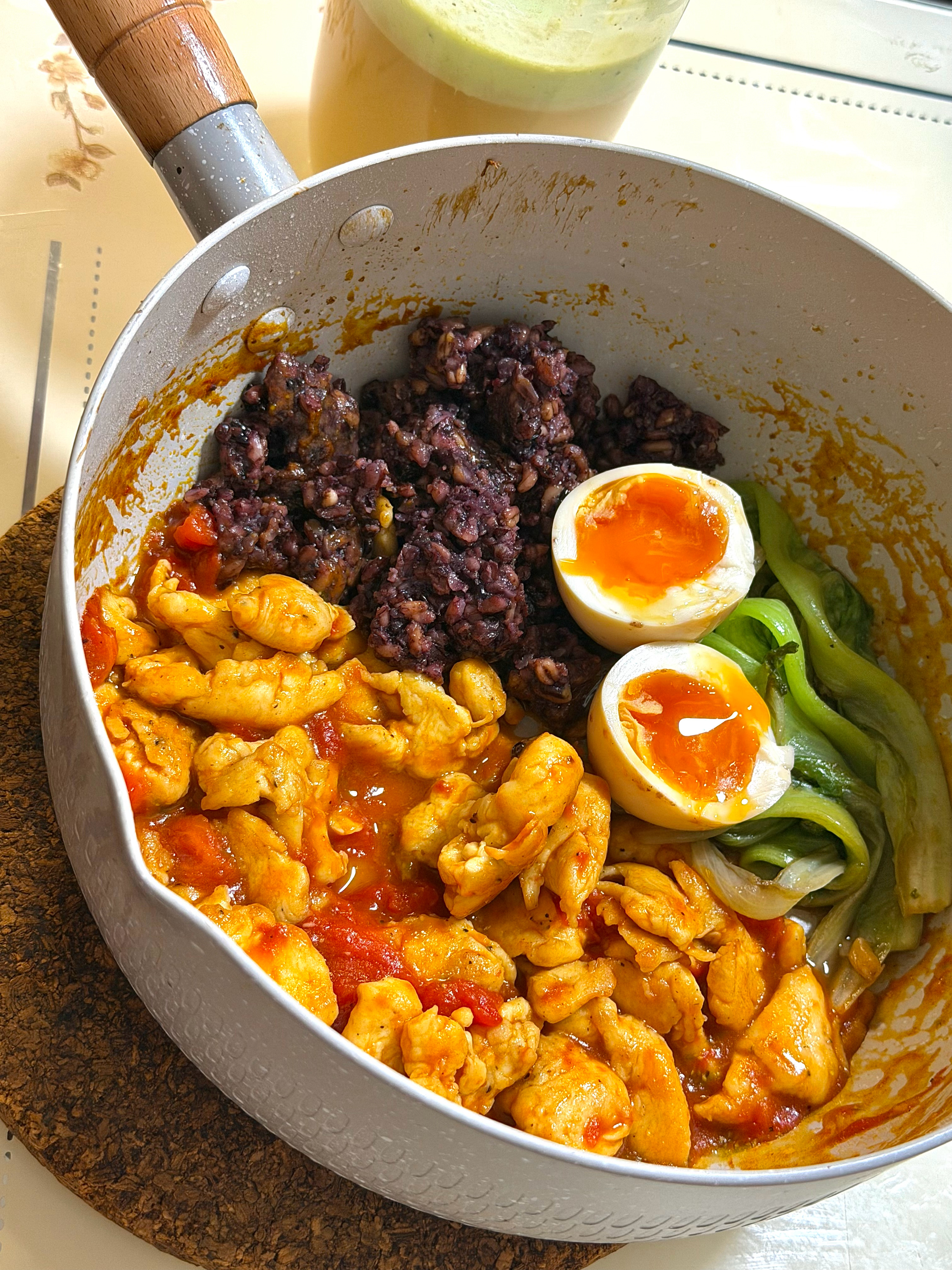 做了南瓜巴斯克应个景🎃 ​​​