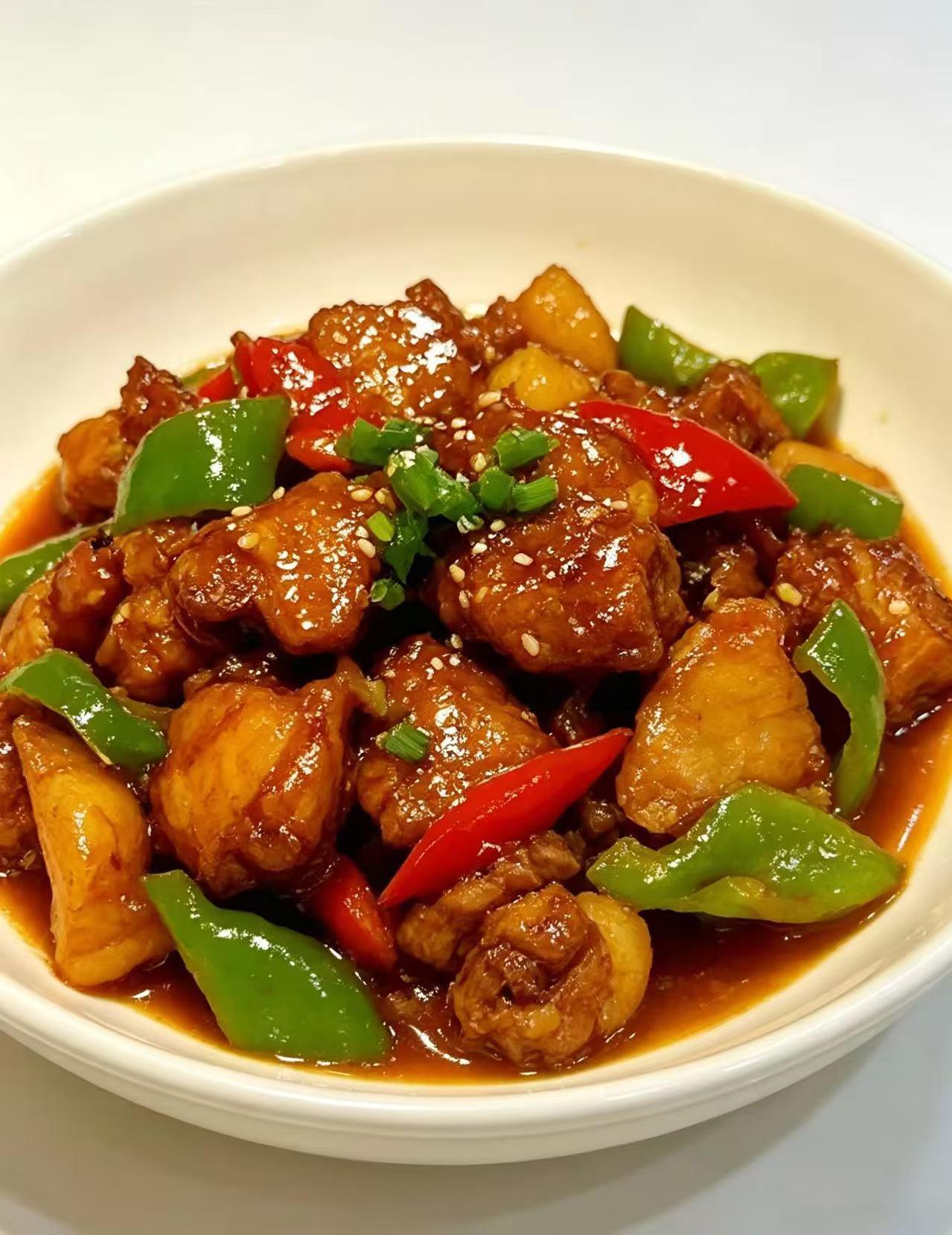 家常版宫保鸡丁，色香味俱全，下饭神器！😋