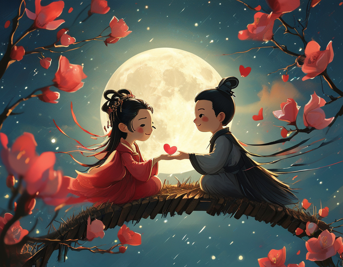 又是一年七夕 节......话说一年里怎么有这么多情人节[允悲] ​​​