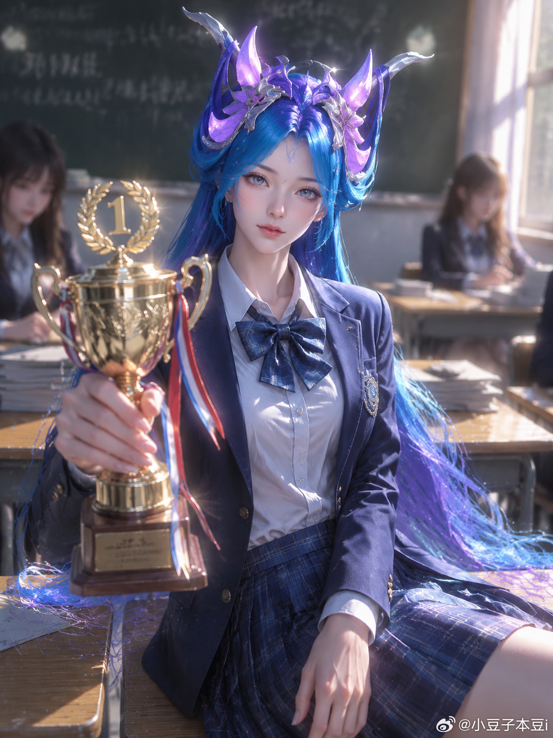 你最理想的同桌是谁？是我们貂蝉小姐姐吗貂蝉票选TOP1小王夏日新热点王者26夏日