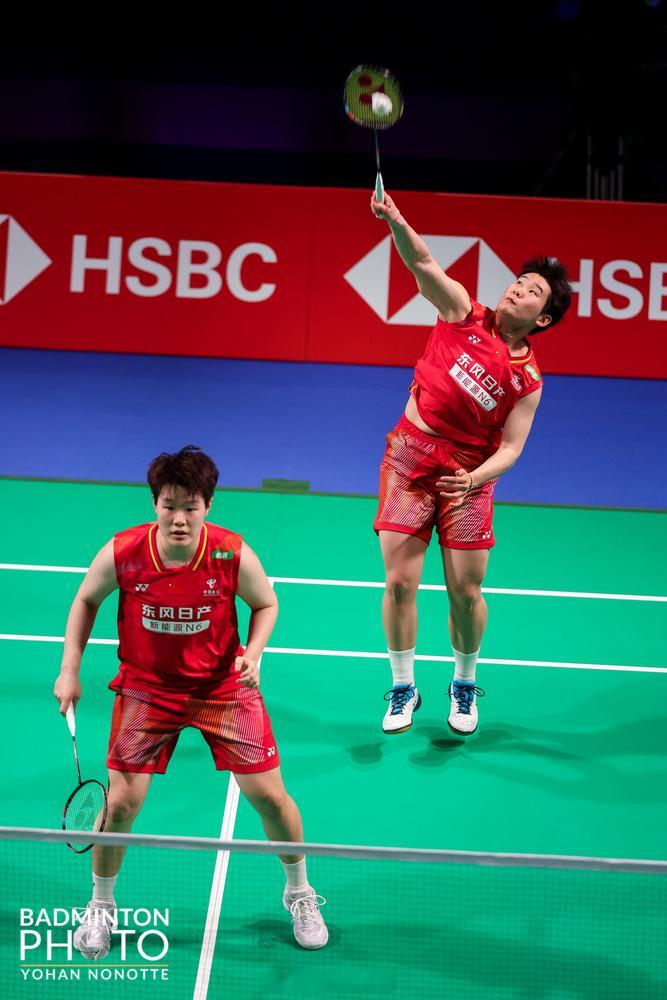 2026年汤尤杯 尤杯半决赛：第二场女双，刘圣书 / 谭宁拿下关键一分！刘圣书/