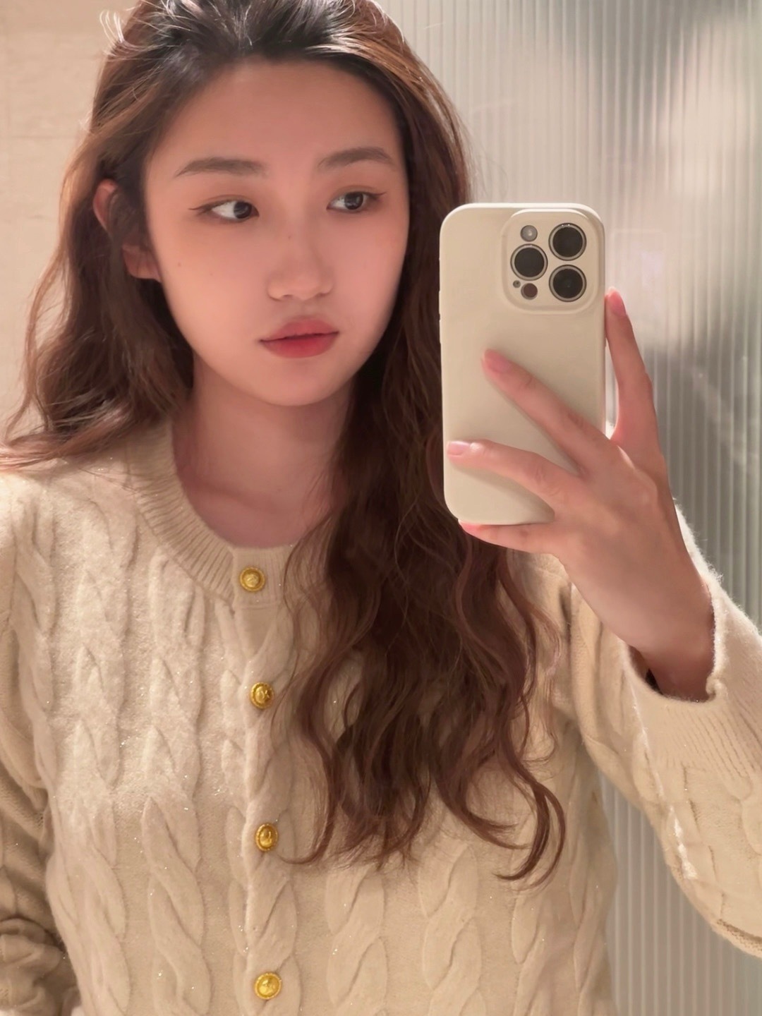 麻花开衫，blingbling的～～超好看～ ​​​