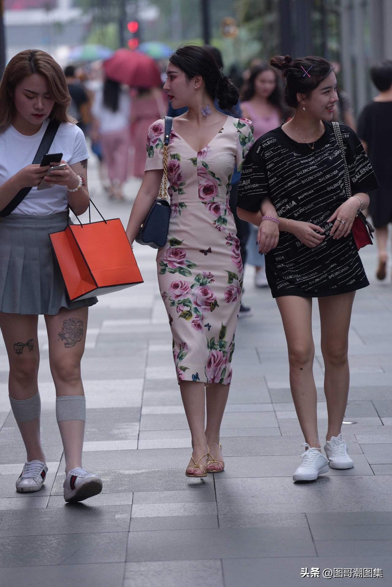 街拍时尚穿搭